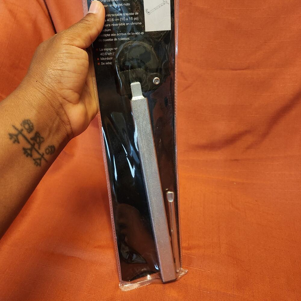 ProSource Telescopic Extendable Wrench For Basin Sink Plumbing 10"-16" Open Box